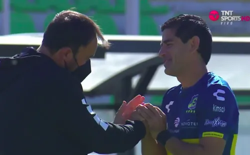 El afectuoso saludo de los ex Colo Colo | Foto: captura