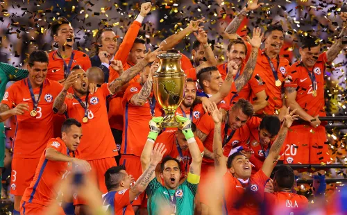 Claudio Bravo y una nueva Copa América para la selección chilena. | Foto: Getty Images.