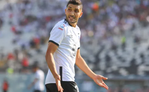 Nicolás Blandi solo ha convertido dos goles con la camiseta de Colo Colo. | Foto: Agencia UNO.