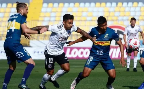 Marcos Bolados fue uno de los puntos altos en el primer tiempo / FOTO: Agencia Uno