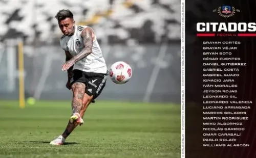 Citados de Colo Colo ante Everton