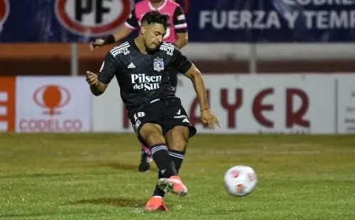 Iván Morales comandará el ataque de Colo Colo ante la U. | Foto: Agencia UNO.