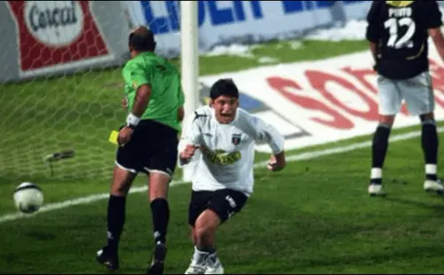 Miguel Aceval convirtió el penal que le dio el título a Colo Colo | Foto: archivo