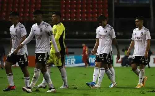 Varios jugadores de Colo Colo debutaron profesionalmente esta tarde ante Ñublense. | Foto: Agencia UNO.