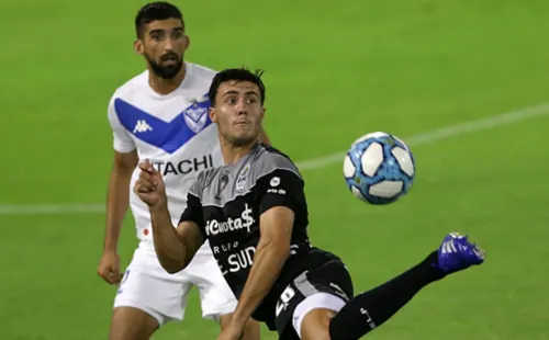 Emiliano Amor tuvo su primer entrenamiento en el Monumental