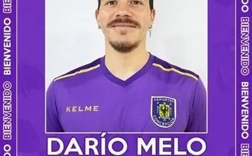 Darío Melo llega a Deportes Concepción en esta temporada 2021 de la Segunda División Profesional. | Foto: Deportes Concepción.