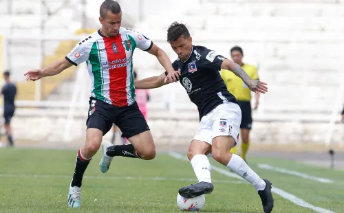Colo Colo cayó 1-3 en su último partido contra Palestino / FOTO: Agencia Uno