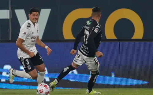 Miiko Albornoz debutó como titular con la camiseta de Colo Colo. | Foto: Agencia UNO.
