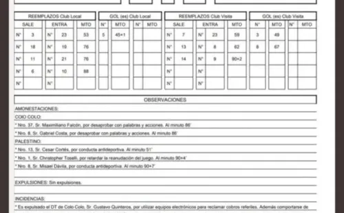 El informe del juez