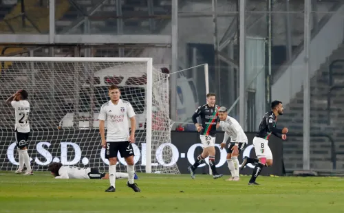 Colo Colo cayó 1-2 en su última presentación ante Palestino / FOTO: Agencia Uno