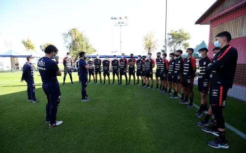 La selección sub 20 tuvo tres días de trabajo en Juan Pinto Durán / FOTO: Comunicaciones ANFP