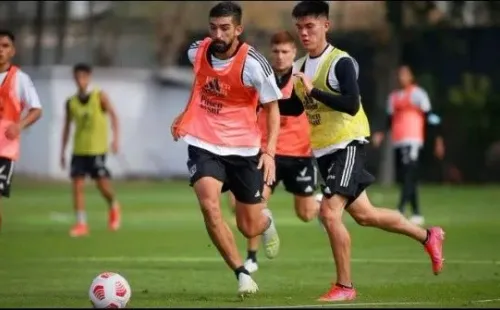 Emiliano Amor entrena para ser considerado / FOTO: Colo Colo Oficial