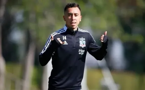 Martín Rodríguez se alista para su regreso / FOTO: Colo Colo Oficial