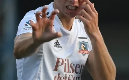 Luciano Arriagada y su celebración