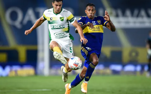 Fernando Meza se afirmó como titular en Defensa y Justicia / FOTO: Getty Images