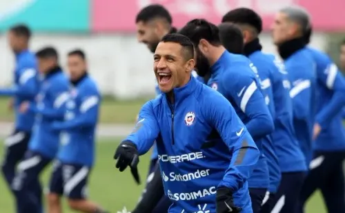 Alexis encabezará el ataque de la Roja / FOTO: Comunicaciones ANFP