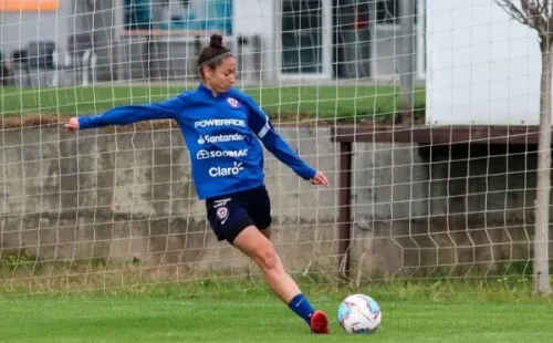Nicole Gutiérrez en la selección chilena