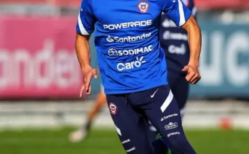 Luciano Arriagada en la Roja
