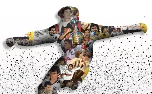 La nueva portada del libro Hombres de Blanco en su edición especial a 30 años de la Libertadores 1991.