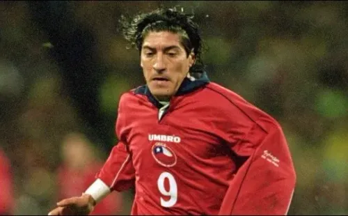 Iván Zamorano en la Roja
