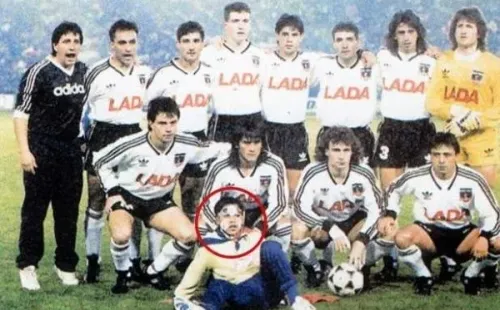 El hincha fantasma que se coló en la foto del campeón de América.