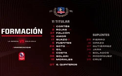 Los 11 de Colo Colo.