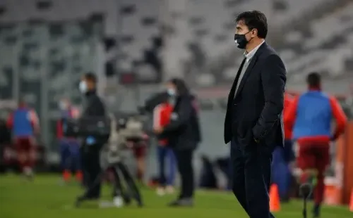 Gustavo Quinteros se fue satisfecho con el triunfo / FOTO: Agencia Uno