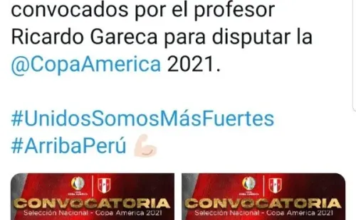 Listado oficial selección peruana | Foto: captura