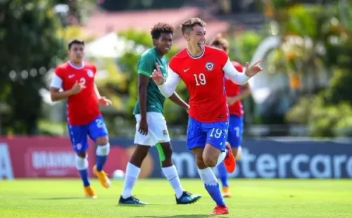 Luciano Arriagada en la selección chilena