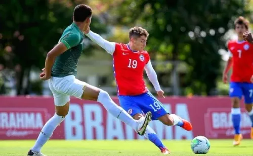 Luciano Arriagada en la selección chilena