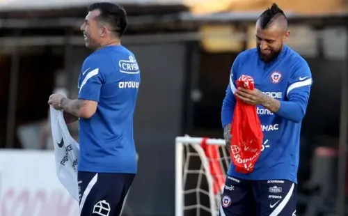 Gary Medel y Arturo Vidal