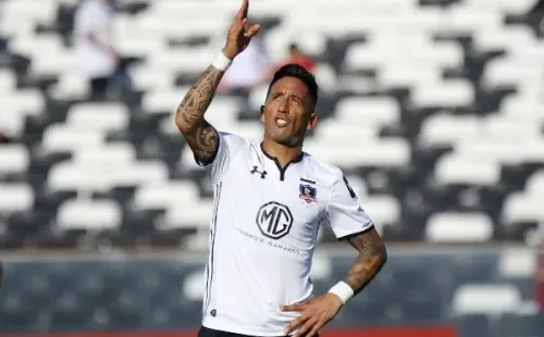 Lucas Barrios dejó Colo Colo a finales del 2018 / FOTO: Agencia Uno