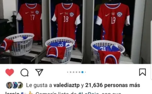 Todo listo para el debut | Foto: Instagram La Roja