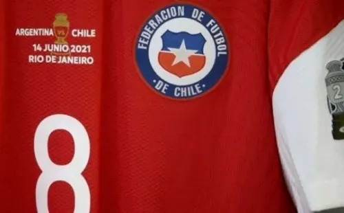 Así lucirá la camiseta de Chile | Foto: Instagram La Roja (captura)