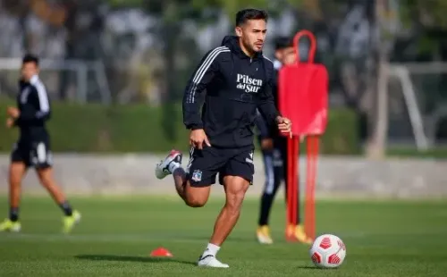 Marcos Bolados y la vuelta a los entrenamientos