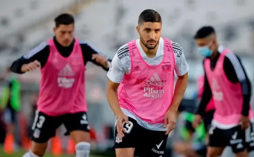 Nicolás Blandi volvió a lesionarse en Colo Colo / FOTO: Agencia Uno