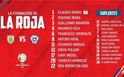 Confirmado el once que buscará la victoria ante Uruguay.