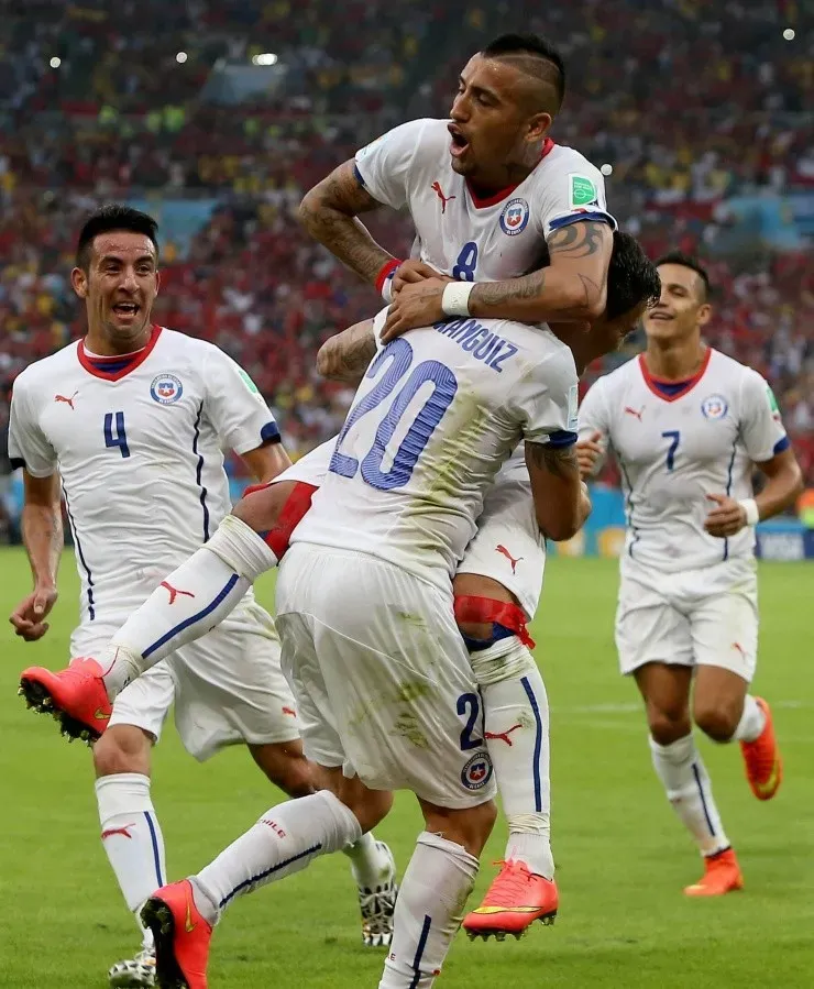 Triunfazo de Chile contra España