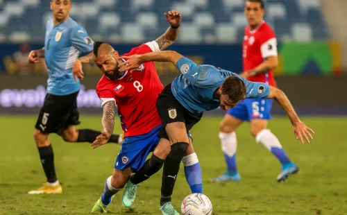 Marcelo Vega fue muy crítico con el nivel de Vidal / FOTO: Agencia Uno