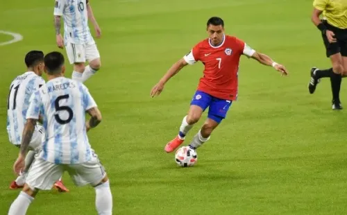 Alexis Sánchez podría volver a la Roja pensando en la fase eliminatoria de esta Copa América. | Foto: Agencia UNO.
