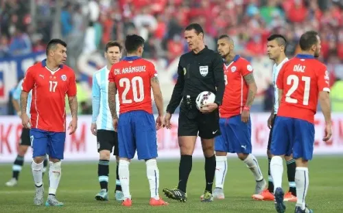 Roldán dirigió la final de la Copa América 2015 | Foto: Agencia Uno.