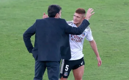 Leonardo Gil destacó nuevamente el trabajo de Quinteros / FOTO: Agencia Uno