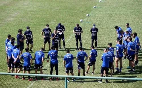 Martín Lasarte prueba fórmulas para enfrentar a Paraguay / FOTO: ANFP