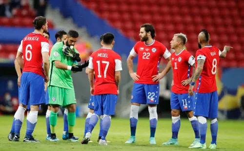 Chile tuvo un mal partido ante Paraguay | Foto: Agencia Uno