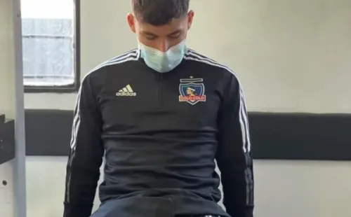 Alexander Oroz en Colo Colo antes del préstamo