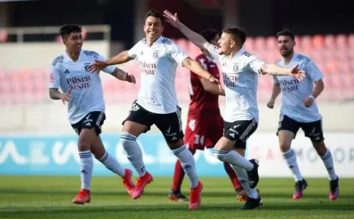 Iván Morales anotó la apertura de la cuenta / FOTO: Colo Colo