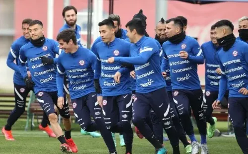 La selección chilena se prepara con el objetivo de lograr la hazaña ante Brasil / FOTO: ANFP