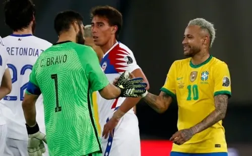 Claudio Bravo vs Brasil
