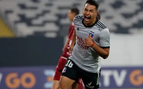 Iván Morales anotó un doblete ante La Serena este domingo. Fuente: Agencia uno.