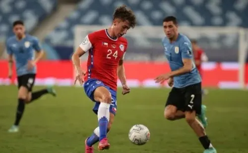 Luciano Arriagada retornó al Monumental luego de su participación en Copa América | Foto: archivo